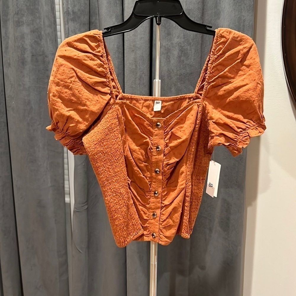 NWT BP cropped bustier type top